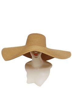 Floppy Gloss Basic Solid Colored Straw Sun Hat. 8.5" inch brim with head Circumference of about 57-58 cm. Size Adjustable Straps Inside Miku Design, Marceline Cosplay, Big Sun Hat, Big Bamboo, Bamboo Hats, Floppy Beach Hat, Oversized Hat, Short Cake, Floppy Hats