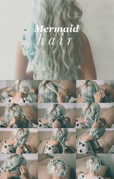 No Heat Curls Overnight Tutorial Chignon, Mermaid Hairstyles, Updos Bridal, Hairstyles French, Hairstyle Prom, Fantastic Hairstyles, Wedding Hairs, Different Hair Styles, Updo Bridesmaid