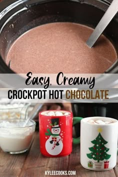 crockpot hot chocolate recipe for christmas