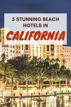 What are the best beach hotels in California? Here are 5 amazing and beautiful beach hotels in Orange County. These best beach hotels in Southern California are highly rated, above 4 stars, and are so worth it. These best beach front hotels in California will not disappoint and are great as a vacation or a staycation. Hotels In California, Best Hotels In Los Angeles, Weekend Getaway Southern California, Caribe Resort Orange Beach, 5 Star Resorts, Beachfront Hotels, California Beach, Beautiful Hotels, Beach Hotels