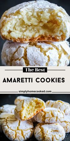 the best amarettii cookies recipe ever