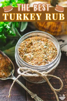 the best turkey rub recipe in a jar