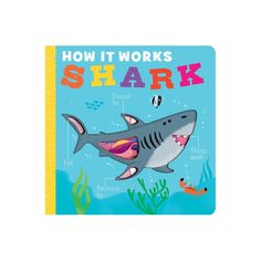 the cover of how to survive as a shark, with an octopus and other animals