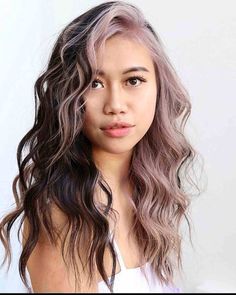 15 Trendiest Haircuts & Colors for Spring 2022 Asian Hair Color, Braid Hairstyle Ideas, Color Block Hair, Asian Hairstyles, Hairstyles Anime, Hair Color Asian, Neon Hair, Asian Short Hair, Long Dark Hair