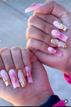 Cute Acrylic Nail Designs Long Square, Gel Inspo Nails, 2024 Acrylic Nails, Acrylic Nails 2024, Acrylic Nails Coffin Ideas, Pretty Pink Nails Acrylic, Gel X Nails Long, Short Pink Nails Designs, Feminine Nail Designs