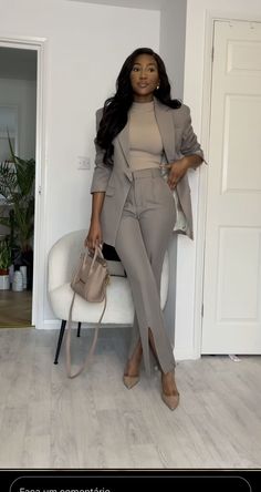 Elegantes Outfit Damen, Cute Professional Outfits, Corporate Baddie, Fashionable Work Outfit, Corporate Attire