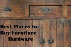 the best places to buy furniture hardware