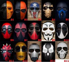 Army of Two Mask Paintball AirsoftT BB Gun Helmet Protective Gear Cosplay Comic #Handmade: Army Of Two Mask, Armadura Cosplay, Paintball Gear, Paintball Mask, Paintball Marker, Tac Gear, Half Face Mask, Cool Masks