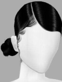 Imvu Hairstyles Ideas, Hairstyles With Curled Hair, Diy Hair Wig, Side Bun Hairstyles, Girly Hairstyles, Hair Mannequin, Natural Hair Bun Styles