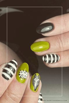 Frankenweenie Nails