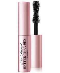 Zombie Make Up, Mascara Too Faced, Diy Mascara, Smink Inspiration, Beauty Make-up, Black Mascara