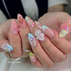 Beauty Hacks Nails, Cute Nail Art Designs, Glamour Nails, Nails Today, Summery Nails, Simple Acrylic Nails, Nail Art Designs Diy, Pretty Gel Nails