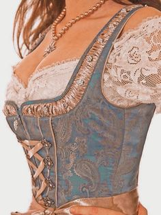 Dirndl Dress, Corset Bodice, Medieval Clothing, Rock Punk, Dream Style, Fantasy Dress