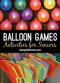 balloons and games for kids to play with