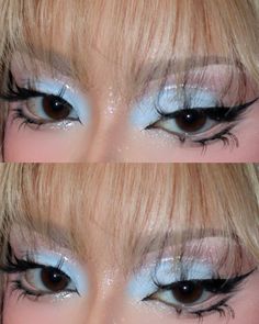 Cute Eye Makeup, Graphic Makeup, Eye Makeup Designs, Edgy Makeup