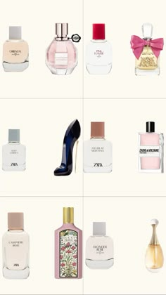 Juicy, good girl, flower bomb, j’arode dupe, gucci, dior, carolina herrera zara perfumes, dupes Best Zara Perfume For Women, Zara Perfume Duplicates, Gucci Flora Perfume, Zara Fragrance, Zara Perfume, Good Girl Perfume, Carolina Herrera Perfume, Perfume Carolina Herrera