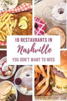 the top ten restaurants in nashville you don't want to miss