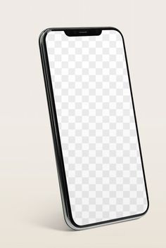 an empty black and white cell phone with no screen on the front, side view