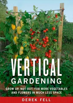 vertical gardening grow up, not out, for more vegetables and flowers in much less space