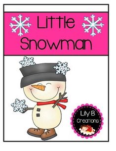 a little snowman book with the title