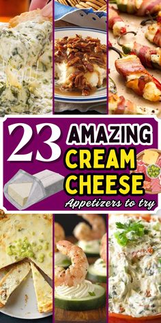 These creamy appetizers are sure to be a hit at any gathering. Cream Cheese Appetizers, Ground Beef Taco Dip, Horderves Appetizers, Crab And Artichoke Dip, Cheese Ball Bites, Cream Cheese Appetizer, Bacon Roll, Bacon Wrapped Jalapeno Poppers, Cream Cheese Rolls