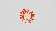 an orange flower on a white background with the word's logo in red letters