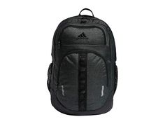 the back pack is black and grey