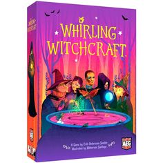 the book cover for whirling witchcraft