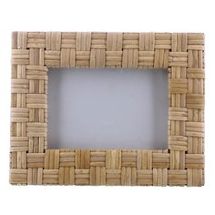 Rattan Cayman Frame - 4x6 - Sea Green Designs Basket Weave Pattern, Picture Frame Set, Outdoor Blankets, Picture Frame Sets, Bamboo Frame, Wall Decor Pictures, Weave Pattern, Color Complement, Natural Frame