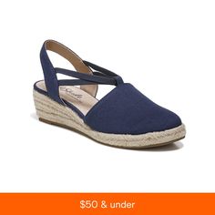 in stock Espadrilles Shoes, Comfortable Wedges, Wedge Espadrilles, Mary Jane Shoes Womens, Sneaker Dress Shoes, Karl Lagerfeld Paris, Espadrille Sandals, Nike Fashion, Mens Shoes Boots