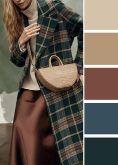 Autumn Color Palette Fashion, Deep Autumn Color Palette, Soft Autumn Color Palette, Colour Combinations Fashion, Color Combinations For Clothes, Fall Color Palette, Trendy Fall Outfits