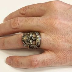 ❥ All of our cargoes are sent by express shipment. Cargoes can be delivered to Europe within 1-2 days after product preparation, to USA and Canada within 2-4 days, to Australia, Asian- Othe American countries and other regions within 3-5 days. Filigree Skull Ring, Silver Filigree Skull Jewelry, Silver Skull Ring, Skull Model Ring * %100, 925 Sterling Silver ☞ ☞ ☞ ITEM DESCRIPTION ☜ ☜ ☜ * Material : 925 Sterling Silver * Ring Size : Please inform us about your ring size. * Weight : Around 17 GR * Symbolic Engraved Skull Ring, Gift Skull-shaped Hallmarked Rings, Symbolic Hand Cast Skull Ring, Unique Hand Cast Skull Rings, Unique Skull Shaped Anniversary Rings, Hand Cast Skull Ring For Gift, Hand Cast Skull Ring Gift, Symbolic Oxidized Finish Skull Ring, Hand-cast Skull Ring For Gift