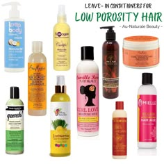 Low-porosity hair needs leave-in conditioners that are water-based and light to avoid them sitting on the hair shaft and causing build upWe have chosen a few to help you choose one best for you 💚💚💚 Best Leave In For Low Porosity Hair, Best Leave In Conditioner For Low Porosity Hair, Natural Hair Leave In Conditioner, Water Based Leave In Conditioner, Best Leave In Conditioner For 4c Hair Low Porosity, Leave In Conditioner Low Porosity Hair, Hair Products For Low Porosity 4c Hair, Low Porosity Hair Products Curls, Water Based Hair Products