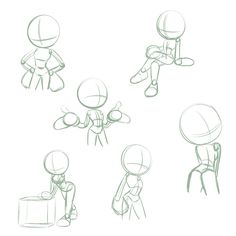 Stick Figure Art, Cartoon Anatomy, Future Artwork, Drawing Body Poses, Figure Art, Stick Figure, Female Anatomy, Art How