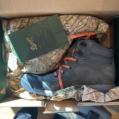 New In Box! Waterproof Hiking Boots. Casual Mid-top Waterproof Boots For Hiking, Non-slip Waterproof Boots For Hiking With Round Toe, Low-top Waterproof Hiking Boots With Cushioned Footbed, Functional Mid-top Waterproof Hiking Boots, Waterproof Mid-top Hiking Boots For Sports, Waterproof Hiking Boots, Winter Rain, Waterproof Boots, Rain Boots