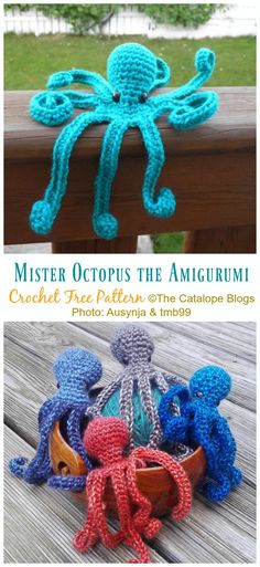 crochet octopus the amigurum free pattern and video instructions to make it