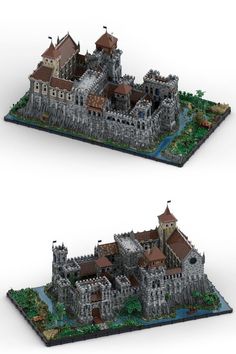 an image of a castle made out of legos