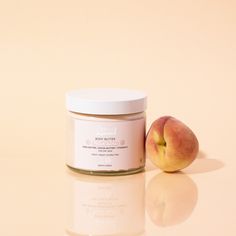 Our Peach Sorbet Body Butter has strong top notes of peach 🍑, pear 🍐 and citrus🍊 with undertones of vanilla🍦 If you like the smell of a ripe peach 🍑 you will love this scent! Thick Moisturizer, Peach Sorbet, Bath Salts Diy, Skin Care Devices, Raspberry Seeds, Raspberry Seed Oil, Body Butters, Shea Body Butter, Business Products