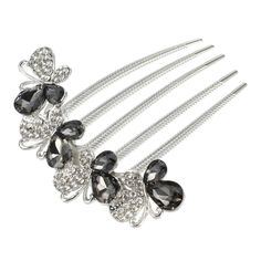 Item Function: 1. EXQUISITE HAIR ACCESSORIES: This rhinestone hair comb is designed with exquisite flowers and inlaid with colorful rhinestones, making you more generous and beautiful. 2. EASY TO WEAR: Soft and durable wire is flexible, and the clip design is easy to fix in hair. 3. MATERIAL: Crystal Hair combs are made of rhinestone and alloy. 4. FIT FOR: Ideal for Weddings, Mother's Day, anniversaries, Evening Parties, Proms, Christmas, and other special occasions. Rhinestone Headpiece, Side Comb, Rhinestone Hair Comb, Clip Design, Hair Comb Accessories, Crystal Hair Comb, Flower Hair Comb, Hair Accessories Clips, Rhinestone Hair