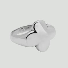 The Eliza Ring features a quatrefoil symbol, representing good luck. "Quatrefoil" originates from the Latin words for "four" and "leaf". This symbol has existed for centuries, and we are happy to include it in our collection. The ring's top part is voluminous, with a nice, uneven texture that reflects light and showcas Ethical Clothing Brands, Handcrafted Silver Jewelry, Have A Shower, Latin Words, Small Sweater, Ethical Clothing, Jewelry Brand, One Ring, Jewelry Branding