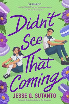 the book cover for didn't see that coming by jese o sutanto