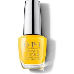 OPI Infinite Shine is a state-of-the-art professional long-wear lacquer system. When applied as a 3-Step System, the layers work together to provide long-lasting wear and mirror-like shine. 0.5 oz / 15mL. Made in the USA. Nail Polish Yellow, Opi Infinite Shine 2, Interview Nails, Opi Top Coat, Long Lasting Nail Polish, Opi Infinite Shine, Shine Nails, Long Lasting Nails, Gel Lacquer