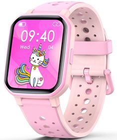 PRICES MAY VARY. Waterproof Activity Tracker: JOYELE smart watch for kids boys girls supports 20 sports modes including running, cycling, basketball, etc. The kids watch can measure heart rate, steps, calories and exercise distance. Because the watch is waterproof, you don’t worry about daily hand washing or sweating during exercise. Puzzle Games: Kids smart watch for boy girl has 5 games to choose from. These games can exercise their reaction and thinking abilities. Appropriate entertainment an Girls Watch, Kawaii Cooking, Kids Watch, Latest Smartphones, Girls Watches, Barbie Stuff, Smart Kids, Kids Watches, Activity Tracker