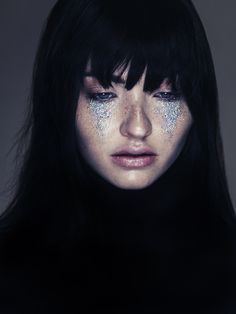 Alex Evans, Toronto Fashion and Portrait Photographer. @portfoliobox Tears Makeup, Glitter Tears, Alex Evans, Oily Hair, Editorial Makeup, Ingrown Hair, Makati, 인물 사진, How To Apply Makeup