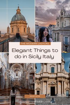 Discover the best of Sicily in this 14-day itinerary. Travel in style to explore all the elegant destinations in Sicily, Italy. Luxury tragel guide around Sicily. Things to do in 14 days. Catania, mount Etna, Noto, Syracuse, Toarmina, Palermo. Italy aesthetics for the modern lady and gentleman. #italytrip #travelguide #luxurytravel #ladylike #elegant Sicily Itinerary, Christmas In Italy, Mount Etna, Things To Do In Italy, One Day Trip