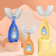 Baby U shape Toothbrush - Momorii Sikat Gigi, Silicone Teether, Silicone Brush, Silicone Babies, Baby Teeth