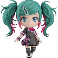 Nendoroid HATSUNE MIKU COLORFUL STAGE! School SEKAI Ver. Action Figure JAPAN Stage School, Blushing Face, Colorful Stage, Good Smile, Trading Cards Game, Smile Face