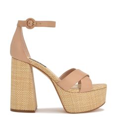 Willie Platform Sandals - Nine West Almond Shape, Perfect Shoes, The Dance, Dress Sandals, Dance Floor, Shoes Wedges, Platform Sandals, Nine West, Wedge Shoes