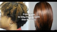 FLAWLESS Silky Straight Hair Routine on Type 4B Natural Hair with Etae P... Type 4b Natural Hair, Type 4b Hair, Straight Hair Routine, 4b Hair Type, 4b Natural Hair, Silky Straight Hair, Pressed Natural Hair, Straightening Natural Hair