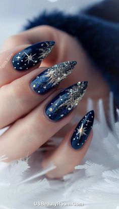 Celestial Nail Designs, Party Nail Design, Fall Nail Art Ideas, Simple Nail Art, Lace Nails, Fall Nail Art Designs, Party Nails, Fall Nail Art, Xmas Nails